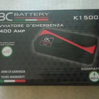 BC BATTERY Avviatore d emergenza K1500 400Amp