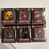 Funko minis deadpool marvel