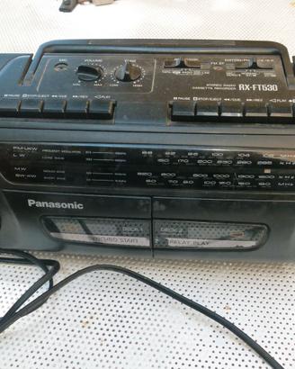 STEREO RADIO CASSETTE RECORDER PANASONIC RX-FT530