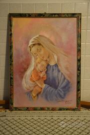 Quadro  con  Madonna  e Gesù Bambino.