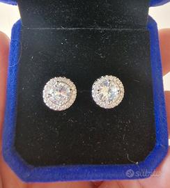 orecchini bigiotteria in zirconia 