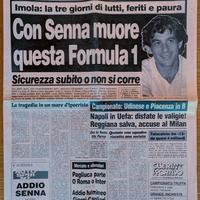 Gazzetta dello Sport 03/05/1994 A. Senna ORIGINALE