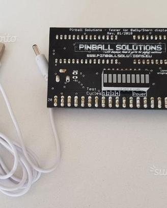 Tester automatico display Bally/Stern & Zaccaria