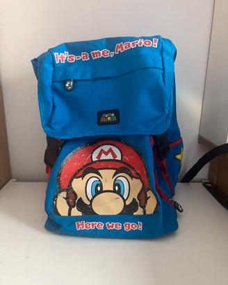 Zaino Scuolastico  Super Mario