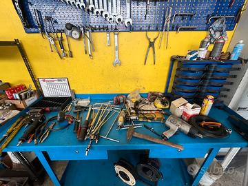 CHIAVI INGLESI, PISTOLE AD ARIA, MANOMETRI ETC.