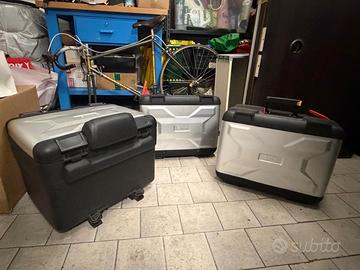 BMW r1250 GS Set valigie Vario e top case