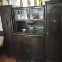 Vetrina e tavolo anni 70