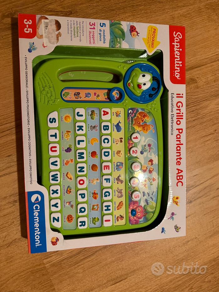 Parlante Abc Clementoni Grillo Parlante Gioco Clementoni