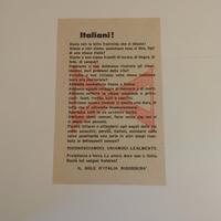 Volantino di Propaganda RSI - X Flottiglia MAS