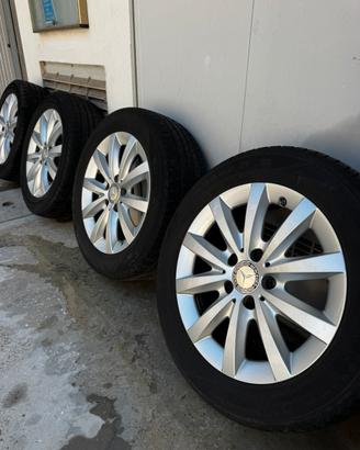 Cerchi Mercedes 16” + 8 Gomme Estive/Invernali