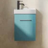 Mobile bagno color carta da zucchero