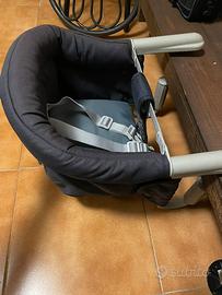 Inglesina Fast seggiolino da tavolo grigio