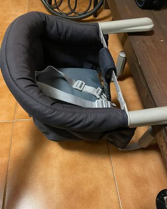 Inglesina Fast seggiolino da tavolo grigio
