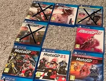 PS4/PS5, Moto GP 22-21-20-19-15. Pari al Nuovo.