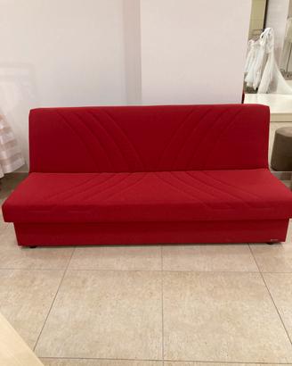 Divano pouff con contenitore