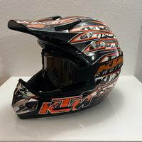 Casco cross ktm