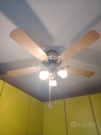 ventilatore lampadario 