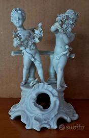 statuetta scultura in biscuit