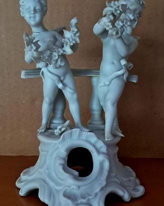 statuetta scultura in biscuit