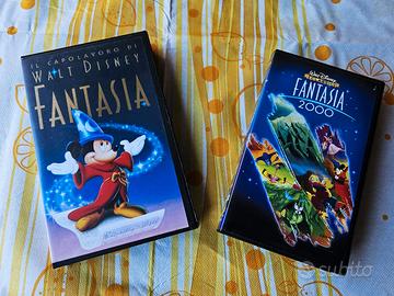 VHS Fantasia e Fantasia 2000