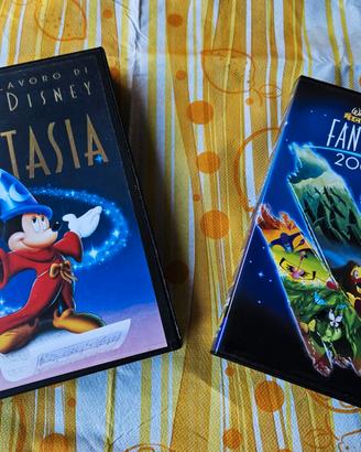 VHS Fantasia e Fantasia 2000