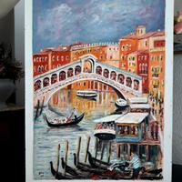 Venezia olio su faesite 50x70 