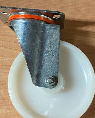 ROTELLE GIREVOLI IN TEFLON