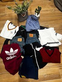 Lotto abbigliamento uomo/donna 11 pezzi Grado C