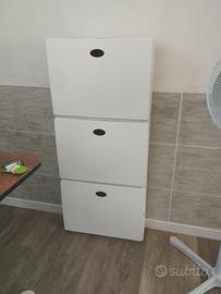 scarpiera a 3 ante nuova a 10 euro