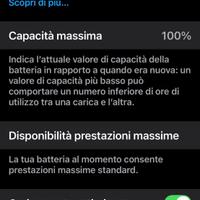 Apple iPhone XS 256GB Silver A- Batteria Nuova