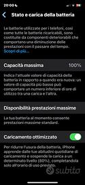 Apple iPhone XS 256GB Silver A- Batteria Nuova