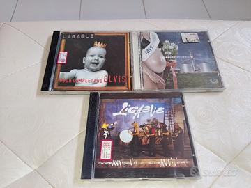 Lotto 3 CD  audio Ligabue Originali Rock Italiano 