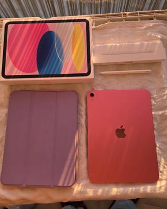 Apple iPad a16 rosa 11" wifi +apple pencil