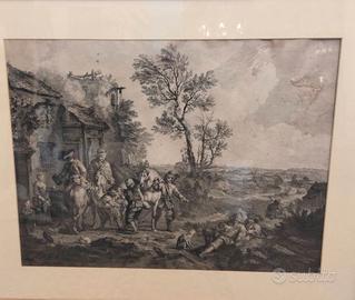 Grande incisione del 700, Luigi XVI