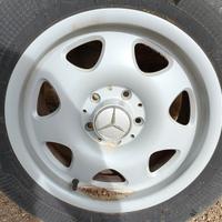 4 cerchi e gomme Mercedes