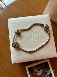 Bracciale Pandora con 2 charm