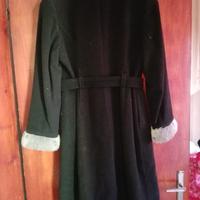 Cappotto nero da donna
