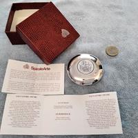 Fermacarte argento 800 Salvatore Fiume SpiraleArte