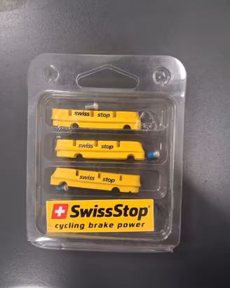 Pattini Swiss Stop Flash Pro Yellow King carbonio