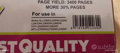 Toner compatibile per stampante laser Brother