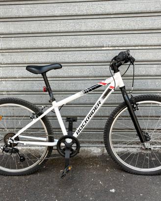 MTB ROCKRIDER 24 POLLICI 100 BIANCA