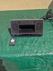 Dock JVC doppio iPod con radio e telecomando