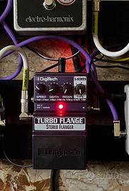 Digitech Turbo Flange Stereo Pedale con Scatola