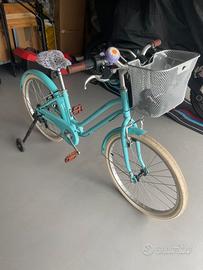 Bici BTwin Elops 500 24” Azzurra Nuova