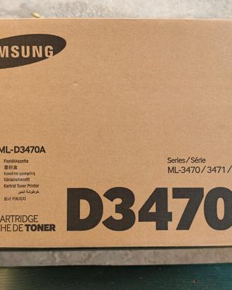 Toner Samsung ORIGINALI D3470A Nero ML-3470 /1/2/3