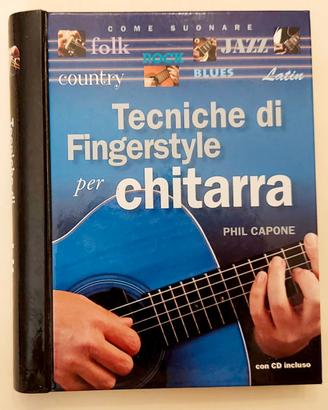 Tecniche di Fingerstyle per chitarra con CD inclus