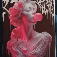 stampa su tela pop art 