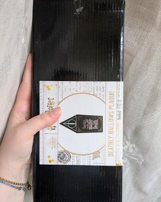 Targa in legno Harry Potter che si illumina