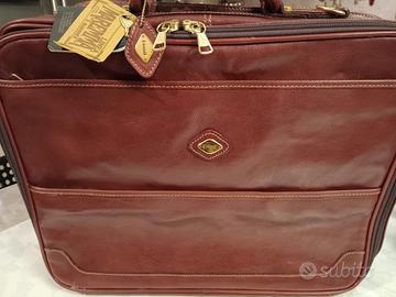 Borsa in pelle da viaggio/ ufficio