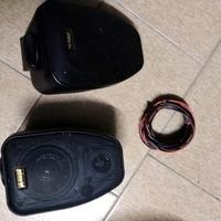 2 casse amplificatore 